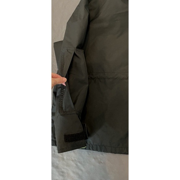 Vintage Columbia Jacket Mens Small Black Pink Green Bugaboo 90s Windbreaker - Picture 13 of 15